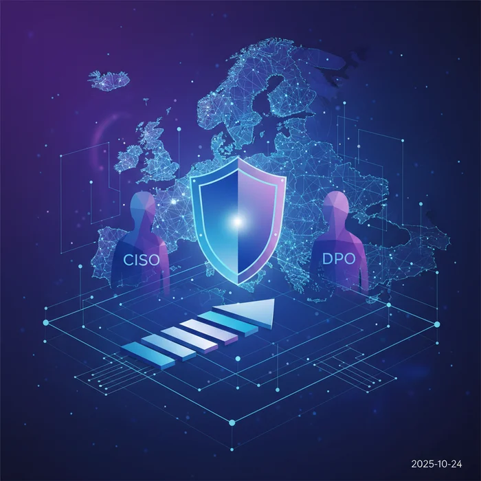 Hero image for NIS2 Compliance 2025: EU Guide for CISOs, DPOs - 2025-10-24