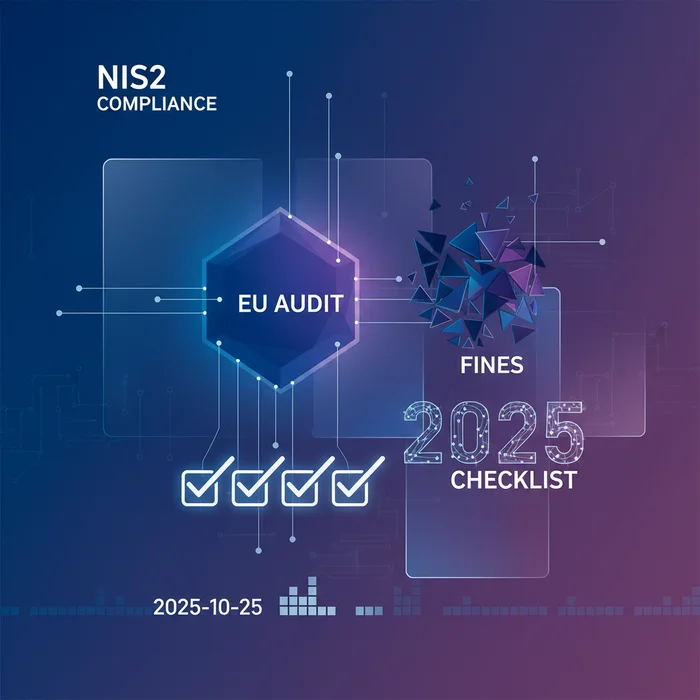Hero image for NIS2 Compliance 2025: EU Audit, Fines & Checklist | 2025-10-25