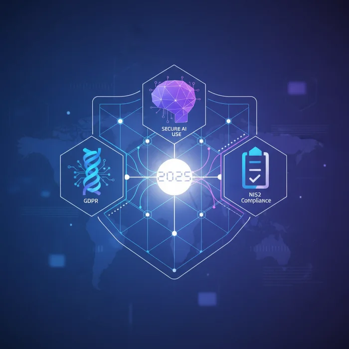 Hero image for NIS2 Compliance Checklist 2025: Align with GDPR and Secure AI Use