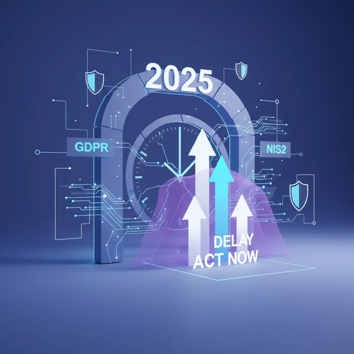 Hero image for AI Act Compliance 2025: Act Now on GDPR/NIS2, Despite Delay