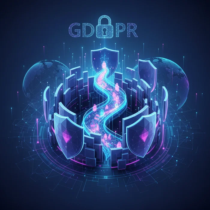 GDPR, NIS2, EU AI Act: Visual representation of key concepts discussed in this article