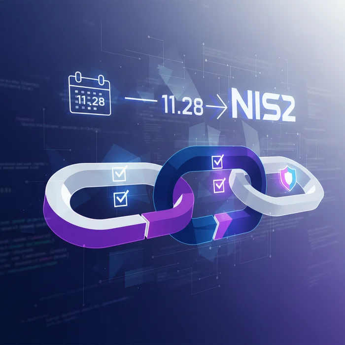 NIS2 2025 Checklist Secure Your Software Supply C: Key visual representation of nis2, eu cybersecurity, enisa