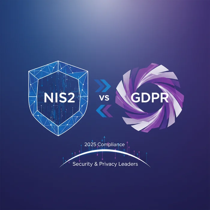 NIS2 vs GDPR 2025 Compliance Guide for Security : Key visual representation of nis2, gdpr, compliance