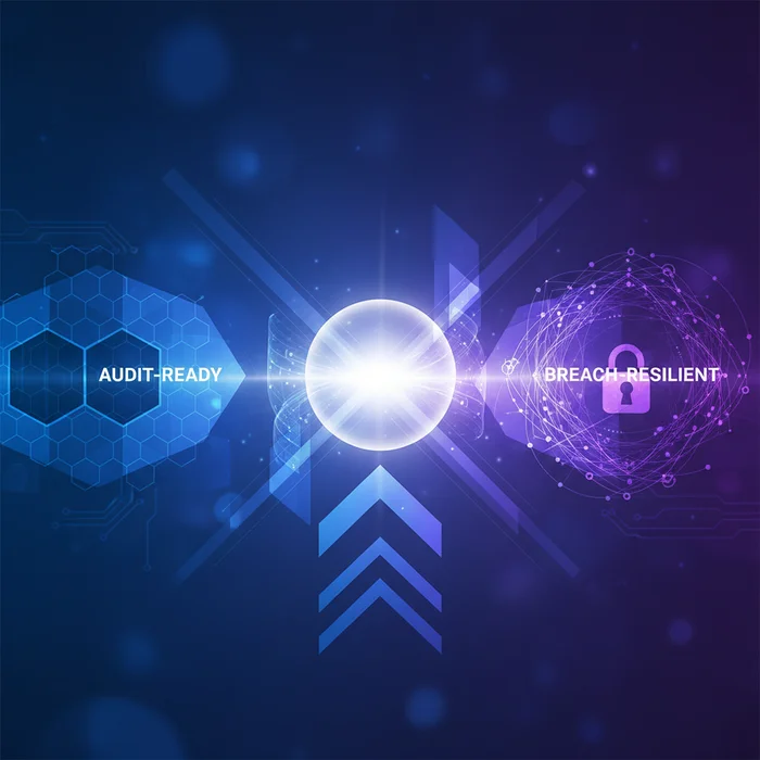 NIS2 2025 Compliance Roadmap AuditReady Breach: Key visual representation of nis2, gdpr, incident reporting