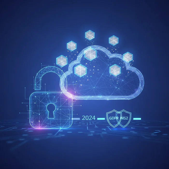 Secure Document Uploads for GDPR  NIS2 2025 Comp: Key visual representation of gdpr, nis2, secure uploads