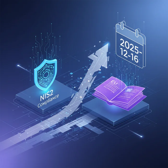 NIS2 Compliance 2025 EU Playbook and Checklist 2: Key visual representation of nis2, gdpr, cybersecurity