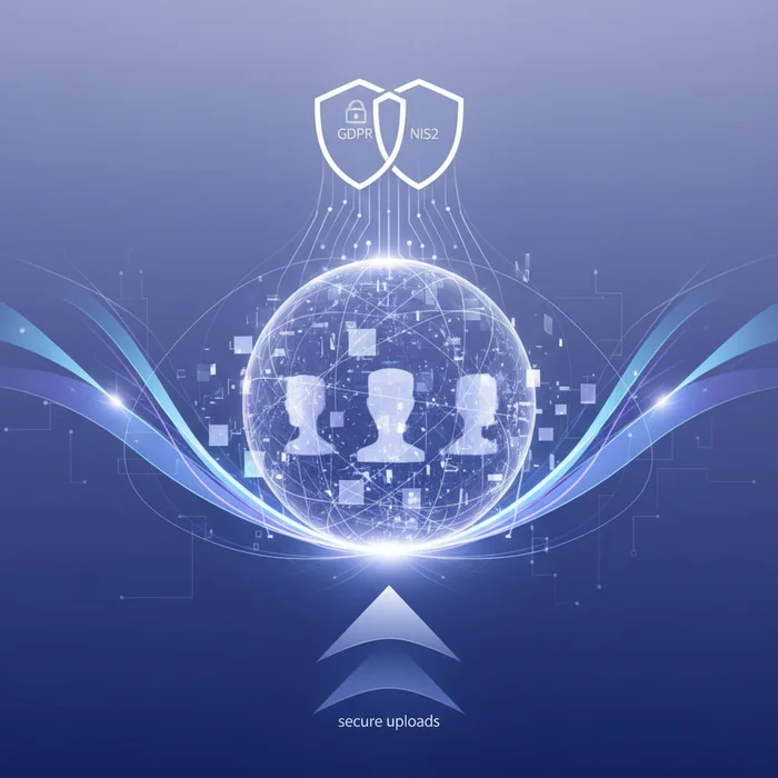 AI Anonymizer for GDPR  NIS2 Compliance in 2025 : Key visual representation of gdpr, nis2, ai anonymization