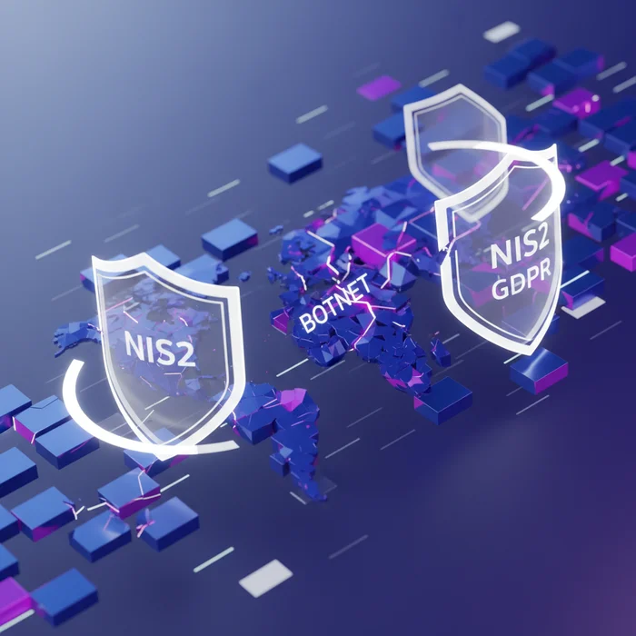 RondoDox Botnet NIS2 and GDPR Actions EU Orgs Mus: Key visual representation of rondodox, botnet, react2shell