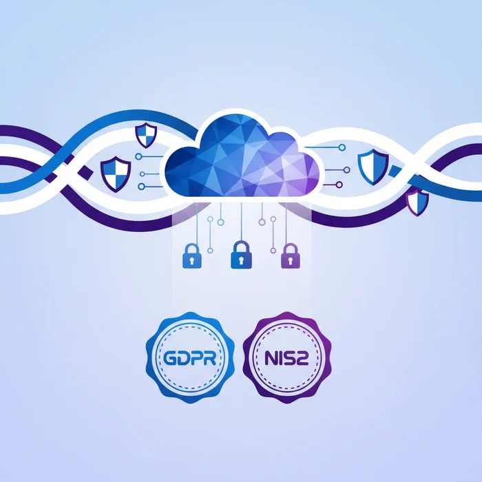 2026 Guide to Secure Document Uploads GDPR and NI: Key visual representation of GDPR, NIS2, secure uploads