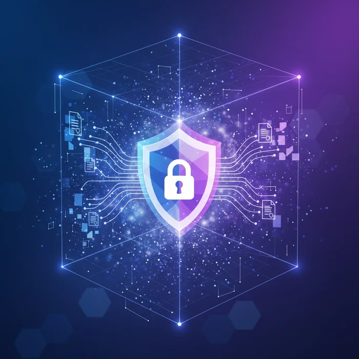 Secure Document Uploads GDPR and NIS2 Compliance : Key visual representation of gdpr, nis2, secure uploads