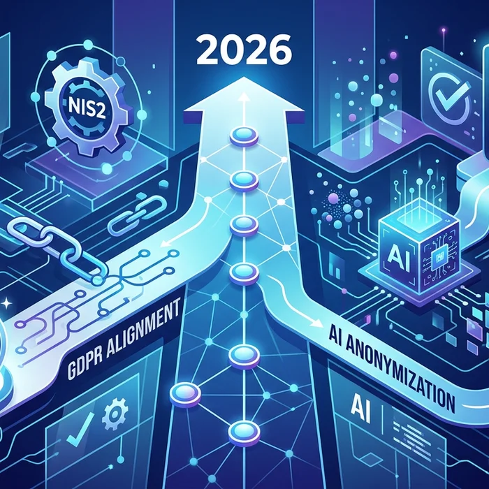 EU NIS2 Compliance Checklist 2026 GDPR Alignment : Key visual representation of nis2, gdpr, compliance