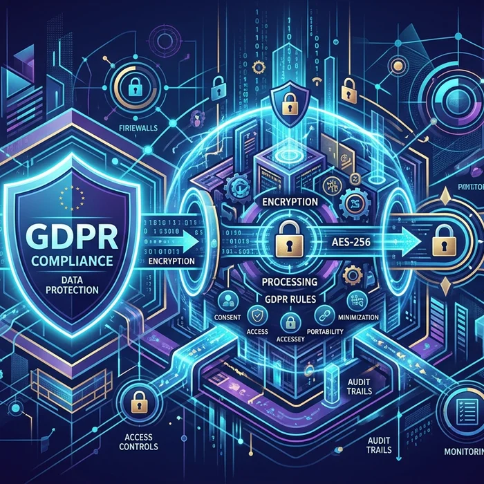 nis2, gdpr, security by design: Visual representation of key concepts discussed in this article