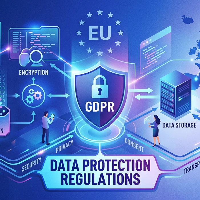 eudiwallets, eidas2, gdpr: Visual representation of key concepts discussed in this article