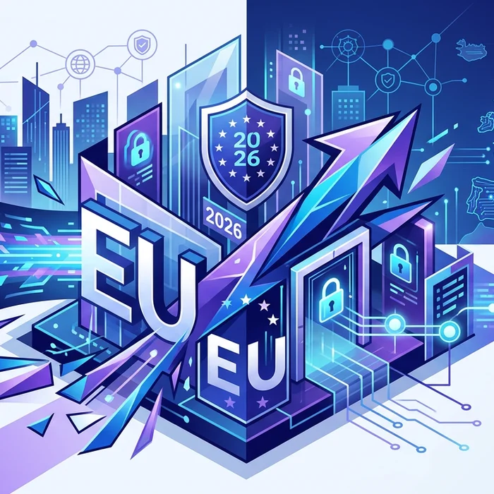 NIS2 PAM in 2026 What the DelineaStrongDM Deal M: Key visual representation of NIS2, PAM, EU compliance