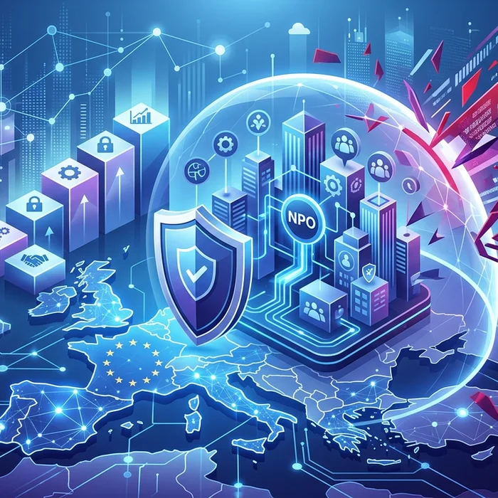 NIS2 for Nonprofits EU Compliance Guide to Cut Br: Key visual representation of nis2, eu, cybersecurity