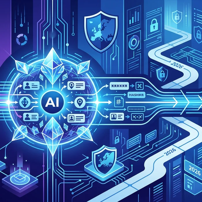 AI Anonymizer for 2026 EU Compliance GDPR  NIS2 : Key visual representation of gdpr, nis2, eu compliance