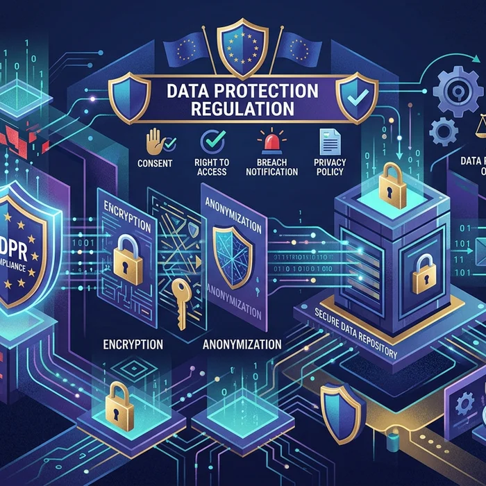 NIS2, GDPR, checklist: Visual representation of key concepts discussed in this article