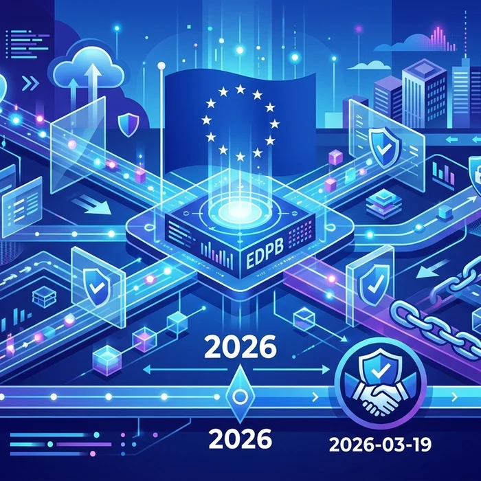Hero image for GDPR Transparency: EDPB 2026 Enforcement and Compliance - 2026-03-19