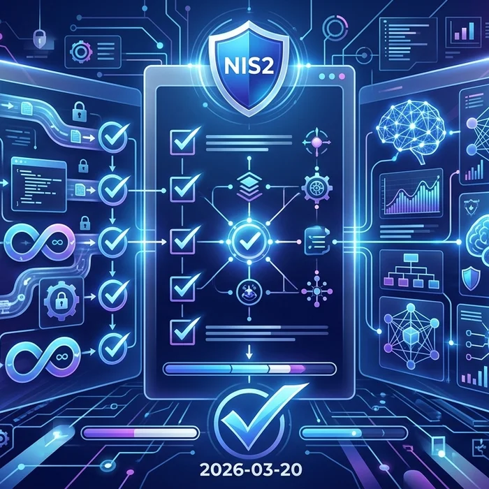 Hero image for NIS2 Compliance Checklist: Secure CI/CD & AI (2026-03-20)
