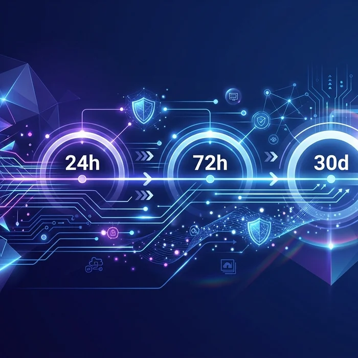 Hero image for NIS2 Incident Reporting: Hacktivist Campaigns and 24/72/30 Timeline
