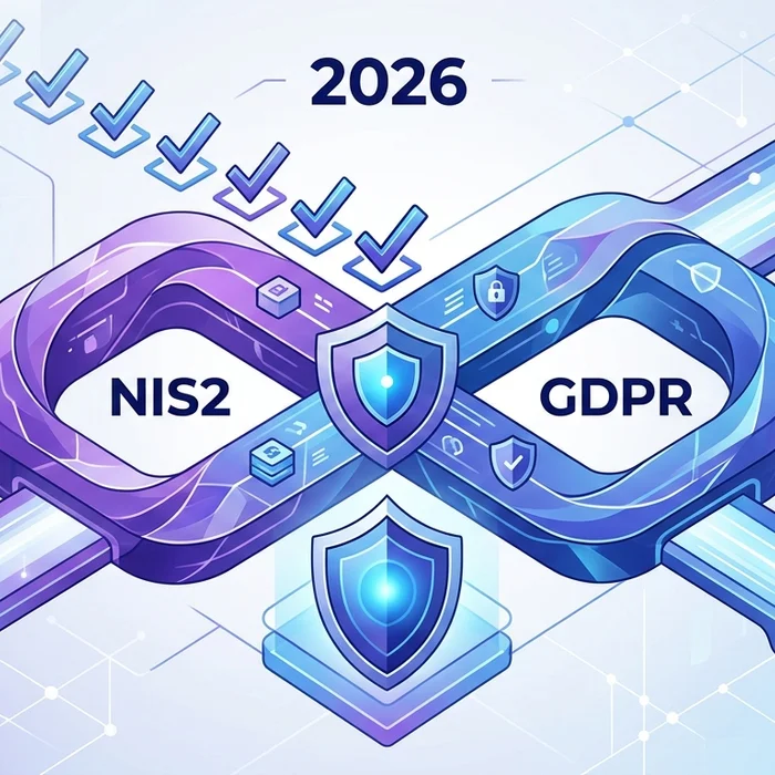 Hero image for NIS2 Checklist for 2026: GDPR Overlap & No-Leak Evidence (2026-03-31)