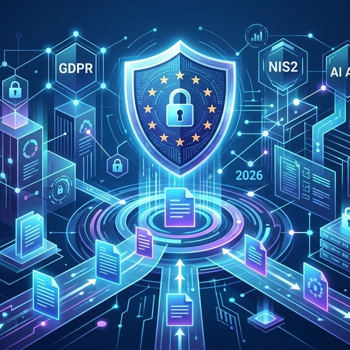 Hero image for EU Secure Document Uploads: GDPR/NIS2 & AI Compliance Guide 2026
