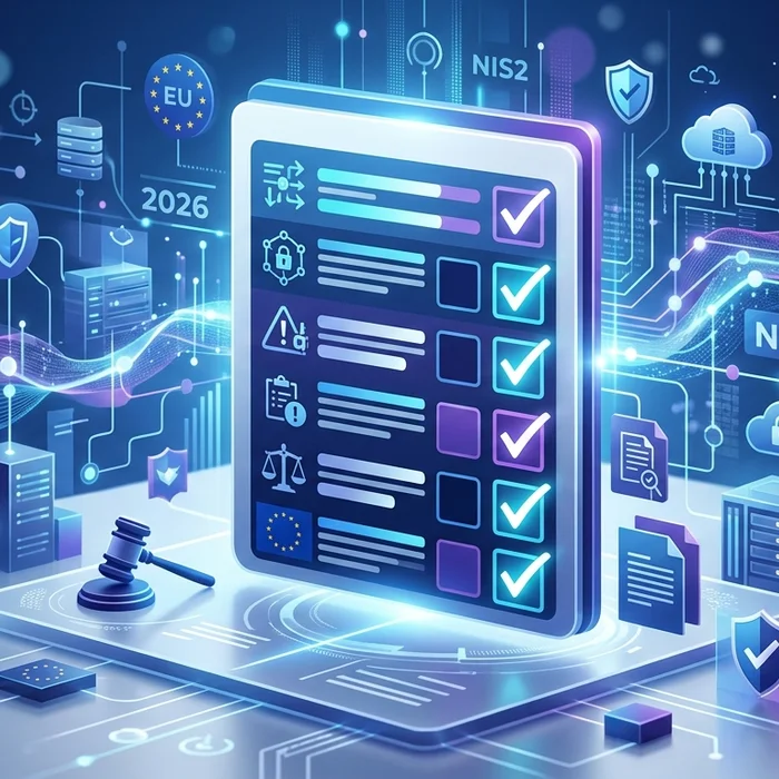 Hero image for NIS2 Compliance Checklist 2026: Guide for EU CISOs & Counsel
