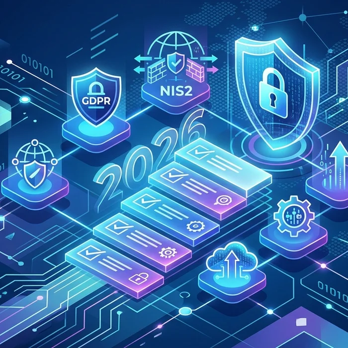 Hero image for NIS2 Compliance Checklist: 2026 EU Guide for GDPR & Security Teams