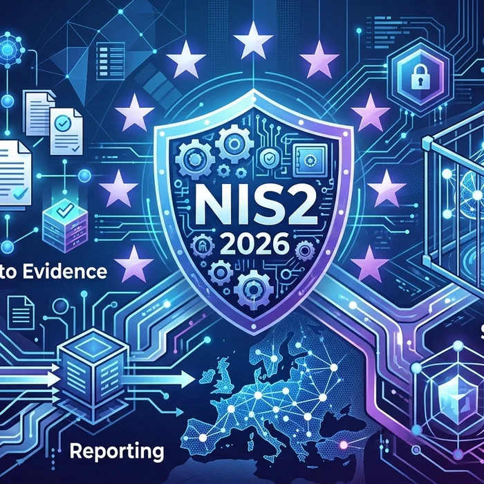 Hero image for NIS2 Compliance 2026: EU Guide to Evidence, Reporting & Safe AI