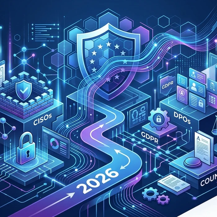 Hero image for NIS2 Compliance 2026: Practical Guide for EU CISOs, DPOs & Counsel