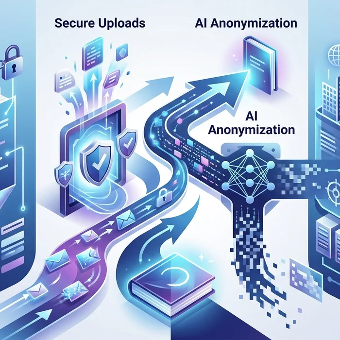 Hero image for GDPR vs NIS2: 2026 EU Playbook for Secure Uploads & AI Anonymization