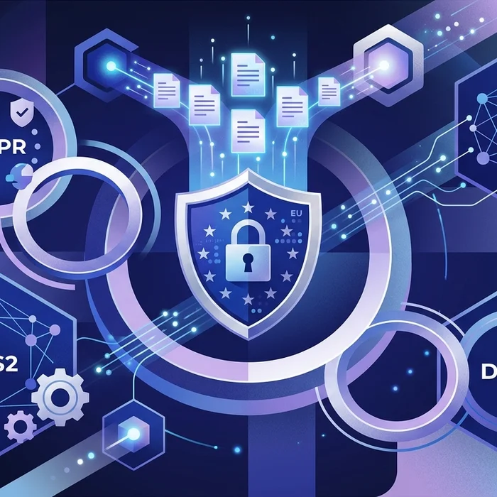Hero image for Secure EU Document Uploads: 2026 GDPR, NIS2 & DORA Compliance Guide