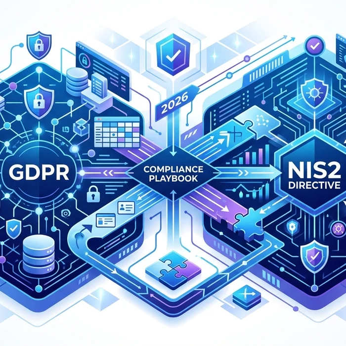 Hero image for NIS2 vs GDPR: 2026 Compliance Playbook for CISOs & Legal (2026-05-21)