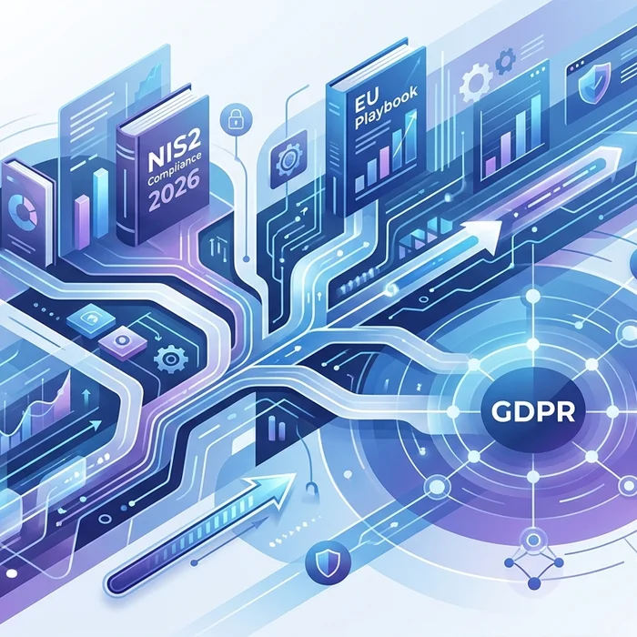 Hero image for NIS2 Compliance 2026: EU Playbook & GDPR Overlap - 2026-05-22
